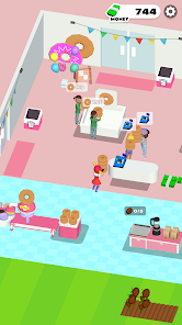 Captura de Pantalla 1 Donuts Franchise Idle android