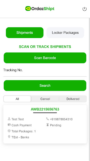 ordazshipt Screen 2