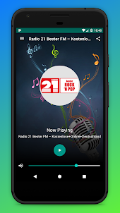 Radio 21 Rock FM Online App DE