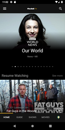 Screenshot of Pine Belt TV