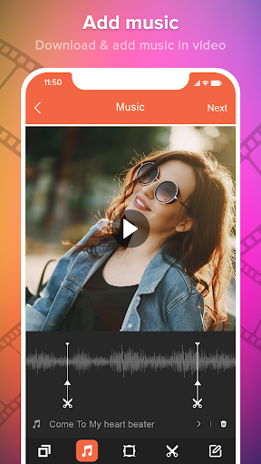Photo + Music = Video Screen 3