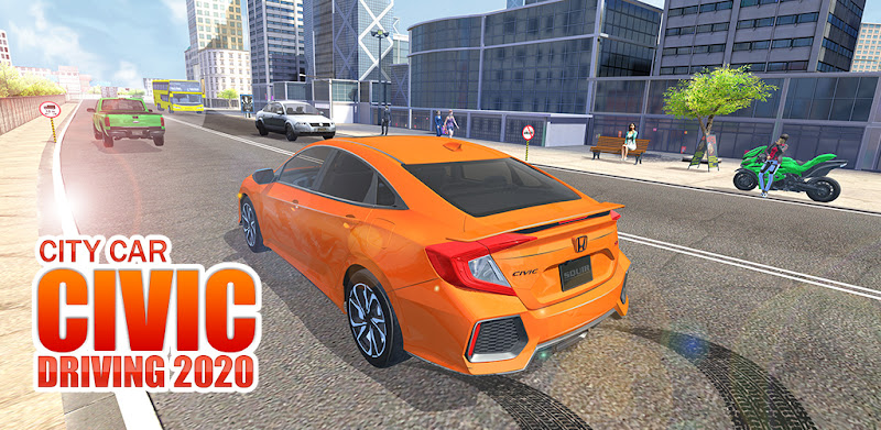 City Car Simulator 2020: Civic Driving