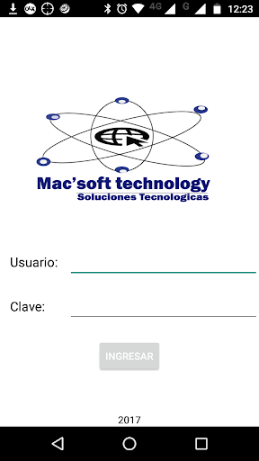 Android application MACSOFT screenshort