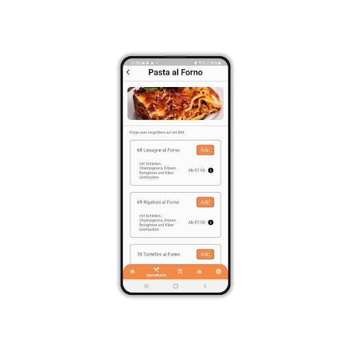 Pizzeria Napoli Baiersdorf Screen 2