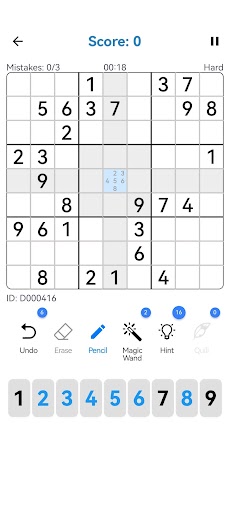 Mys Sudoku - 楽しい数独ゲームのおすすめ画像3