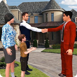 Icon image Virtual Rent Home Happy Family