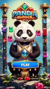 Panda blocks puzzle