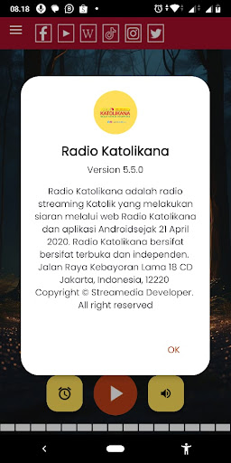 Radio Katolikana Screen 3