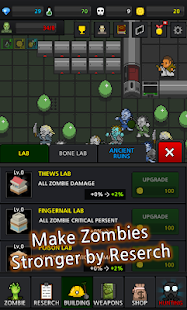 Grow Zombie VIP: لقطة شاشة لدمج Zombie