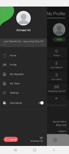 Workbase Hub Screen 2