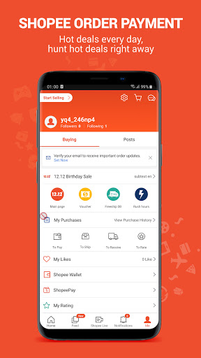 Ví ShopeePay Screen 2