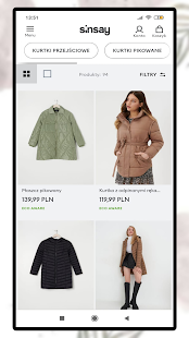 Sinsay App Screenshot