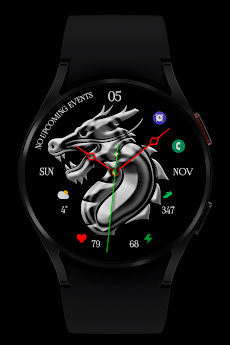 Dragon Watch Face Wear OSのおすすめ画像4