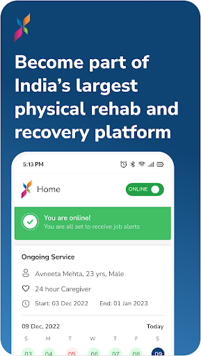 Android application HCAH Specialist screenshort