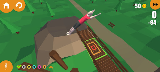 Android application BackFlip 3D Jump Parkour screenshort