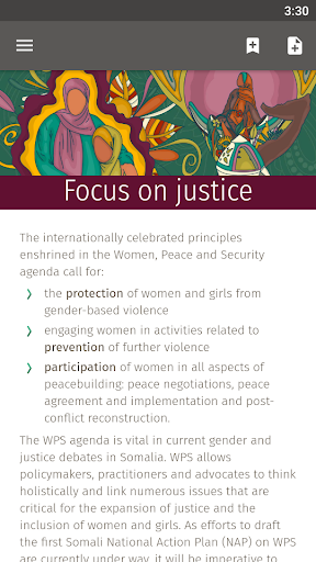Women, Peace and Security Screen 2