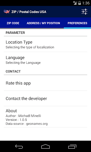 ZIP / Postal Codes USA