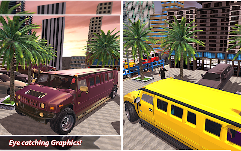 高級リムジンタクシードライバー：都市リムジンゲームのおすすめ画像5