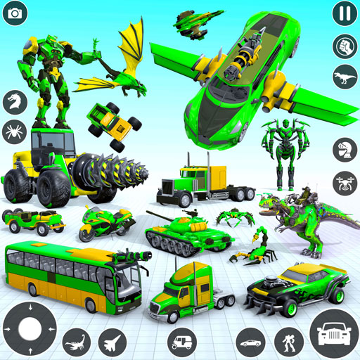 Robot Car Game Limo Robot Game  Icon