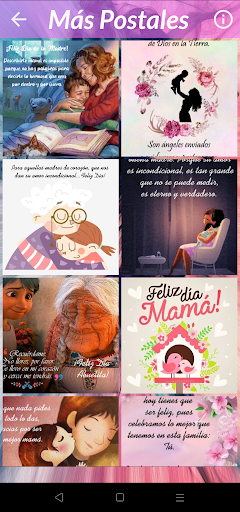 Android application Día de las Madres. Frases screenshort