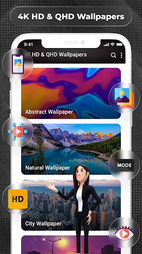 4K HD  QHD Wallpapers App
