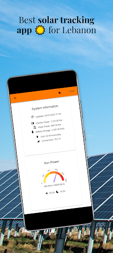 Android application Solar Leb screenshort