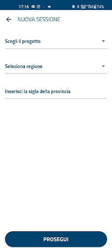 Android application TEM CONI screenshort
