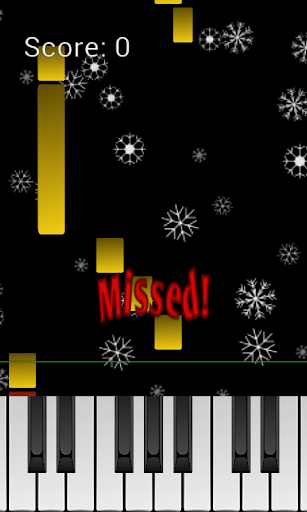Android application Christmas Piano screenshort