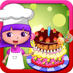 Anna's cake shop - girls game Apk