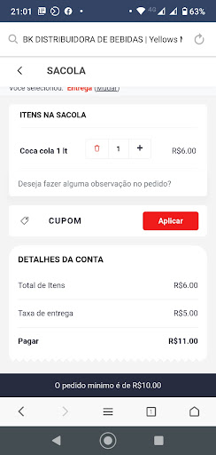 BK Distribuidora de Bebidas