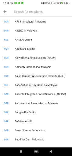 Triber - Volunteering Director Screen 2