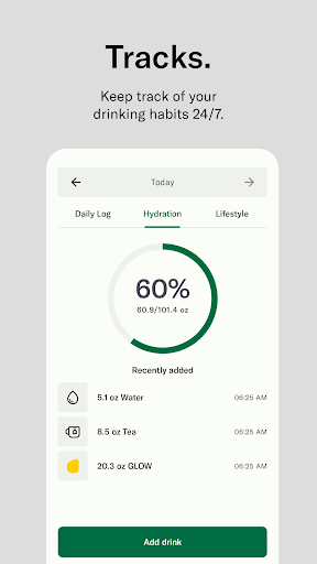 waterdrop® Hydration App Screen 2