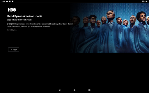 Screenshot of Greenlight TV