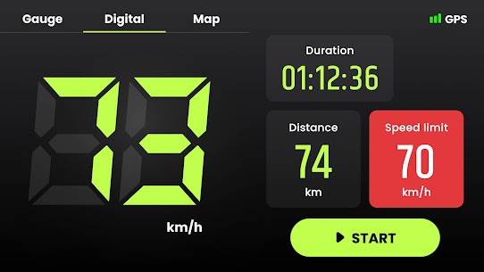 GPS Speedometer MOD (Premium Unlocked) 1