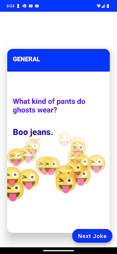Random Jokes Screen 2
