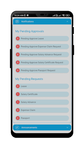 Android application Zeta HRMS 2023 screenshort
