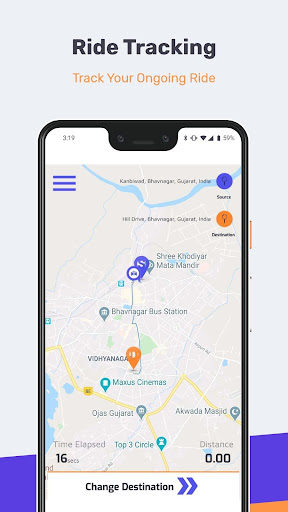 MP CAB - Your Travel Partner Screen 3