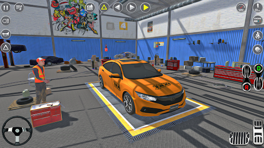 قيادة سيارة أجرة لعبة 3D