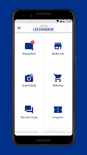 Android application Leeuwbouw screenshort