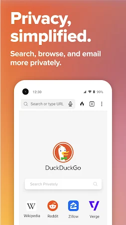 Game screenshot DuckDuckGo Private Browser mod apk