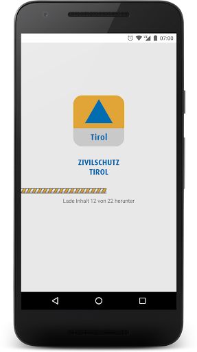 Android application Zivilschutz Land Tirol screenshort