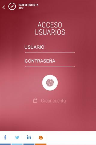 INAEM ORIENTA Screen 3