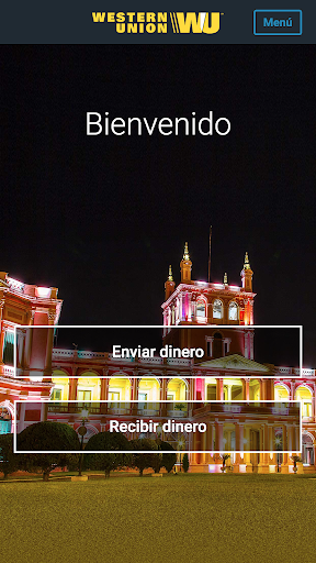 Android application Western Union Send Money screenshort
