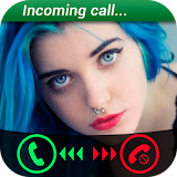 Fake Call Girls Simulator icon