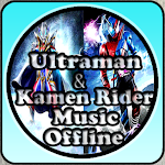 Cover Image of Descargar Lagu Ultraman Dan Kamen Rider Full 4.16 APK