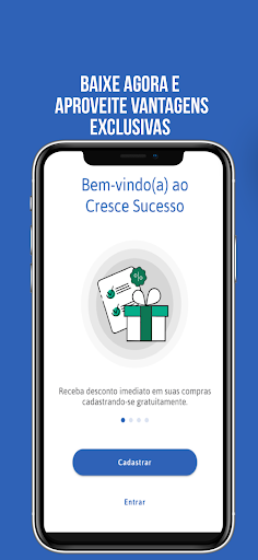 Android application Cresce Sucesso screenshort