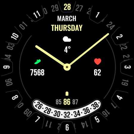 Exact Time Watch Face screenshot 18