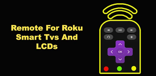 Remote Control : Roku Smart TV