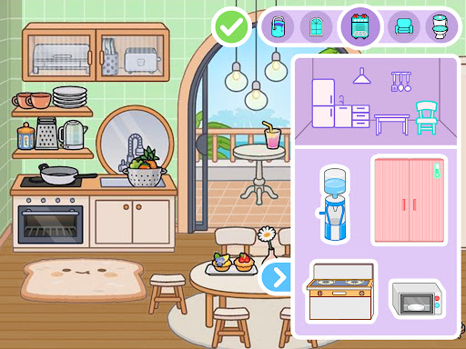 Android application Princess Town Dream House Game screenshort