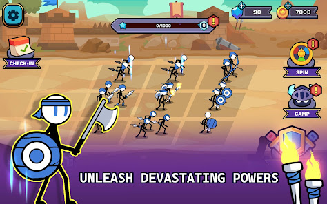 Captura 19 Stick War: Leyendas Múltiples android